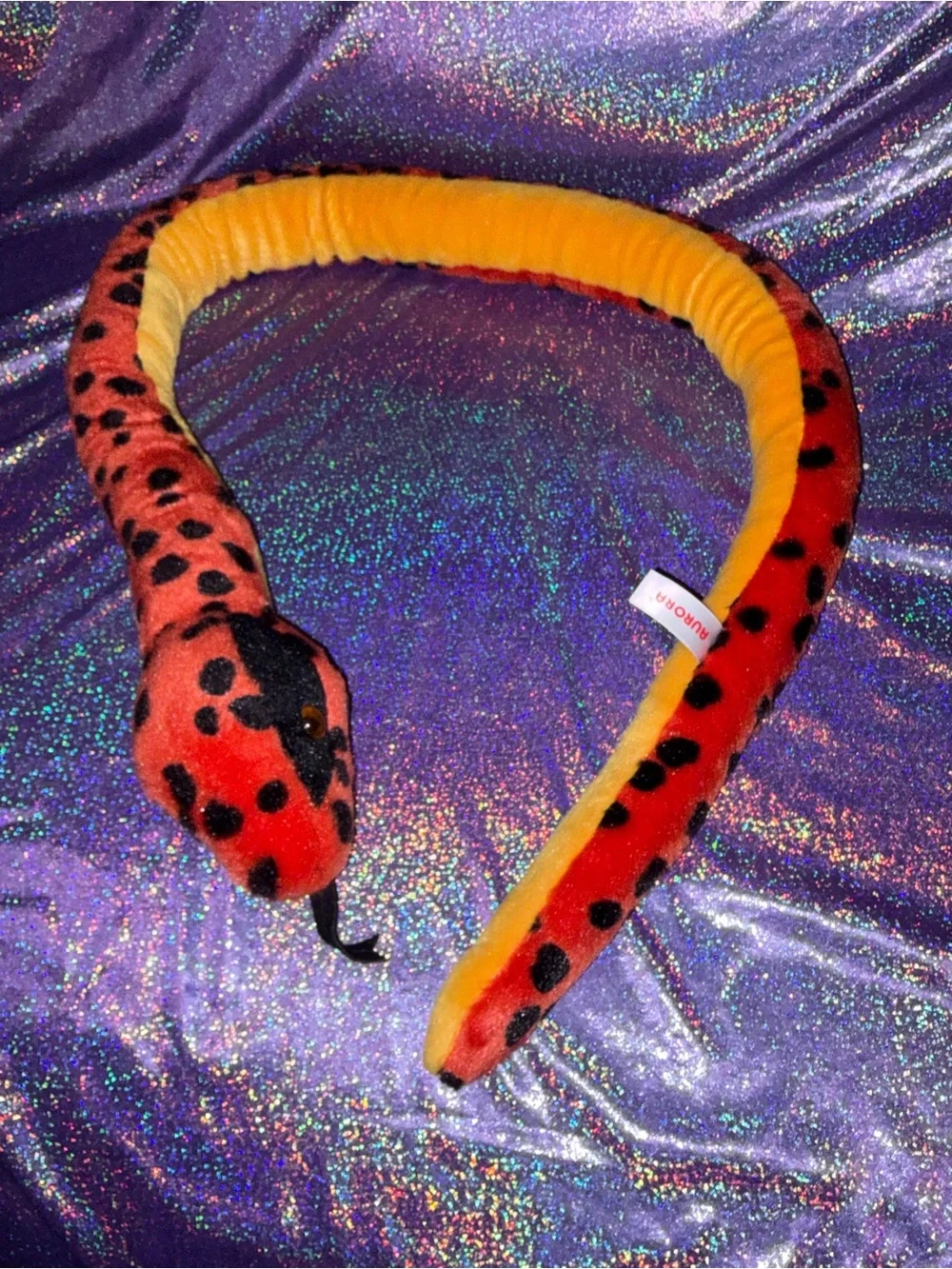 Aurora Snake Plush
